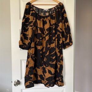 Mid Length Sarah Michelle Patterned Women’s Tunic Dress Size 2x NWOT
